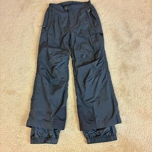 Obermeyer Junior Black Cargo Ski Pants -Sz10